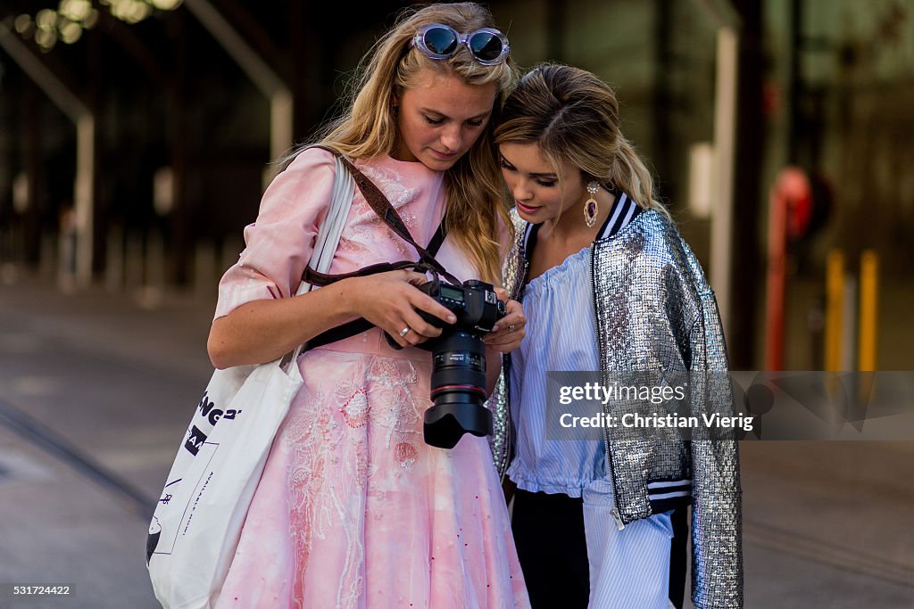 Street Style - Mercedes-Benz Fashion Week Australia 2016