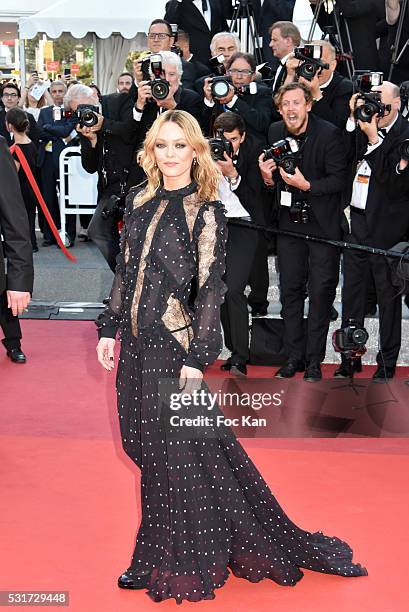 Vanessa Paradis attends the 'From The Land Of The Moon ' premiere during the 69th annual Cannes Film Festival at the Palais des Festivals on May 15,...