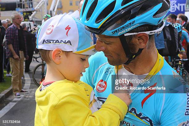 40th Giro Del Trentino 2016/ Stage 4 SCARPONI Michele / family/ son/ Male - Cles / Tour Trentino/ Etape Rit Tim De WaeleRS/Tim De Waele/Corbis via...