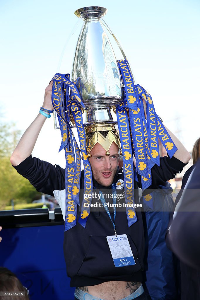 Leicester City Barclays Premier League Winners Bus Parade