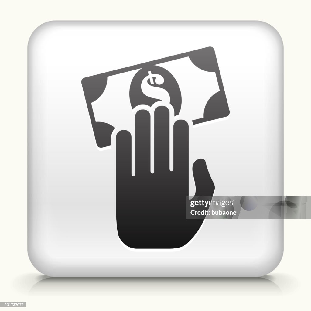 Square Transaction Icon Square Button With Money Transaction High-Res Vector Graphic - Getty Images