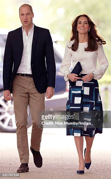 Prince William, Duke of Cambridge and Catherine, Duchess of Cambridge attend the launch of the Heads Together campaign to eliminate stigma on mental...