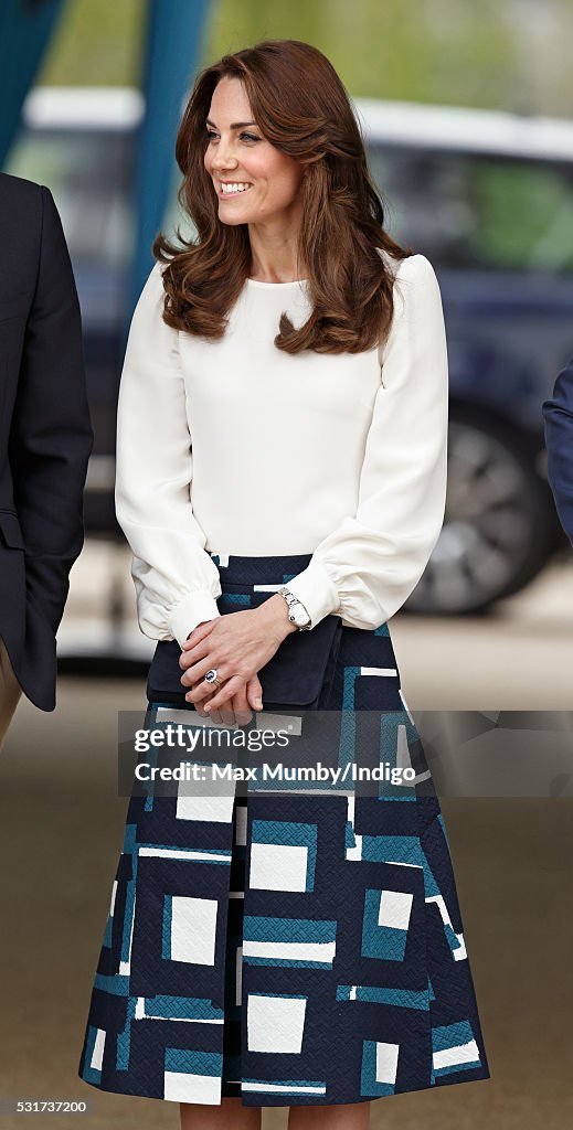 The Duke And Duchess Of Cambridge And Prince Harry Attend The Launch Of Heads Together Campaign