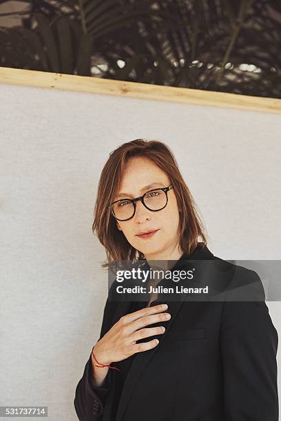 Director Celine Sciamma is photographed for Self Assignment on May 14, 2016 in Cannes, France.