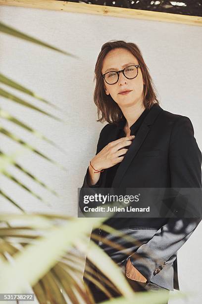 Director Celine Sciamma is photographed for Self Assignment on May 14, 2016 in Cannes, France.