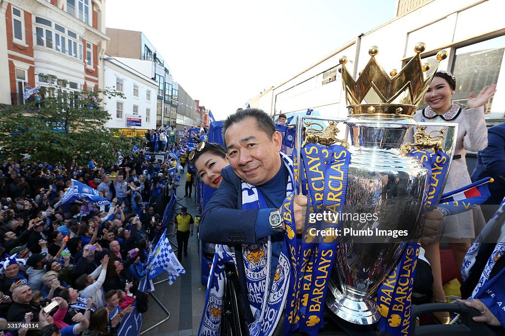 Leicester City Barclays Premier League Winners Bus Parade