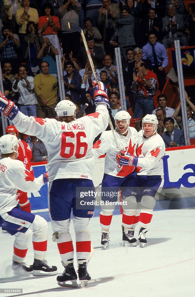 Team Canada Celebrates