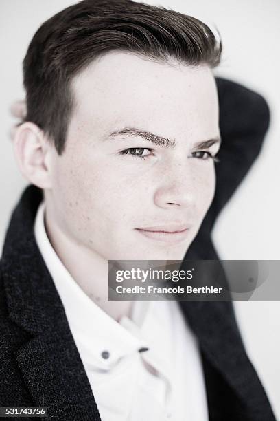 Actor Josh Wiggins is photographed for Self Assignment on May 16, 2016 in Cannes, France.