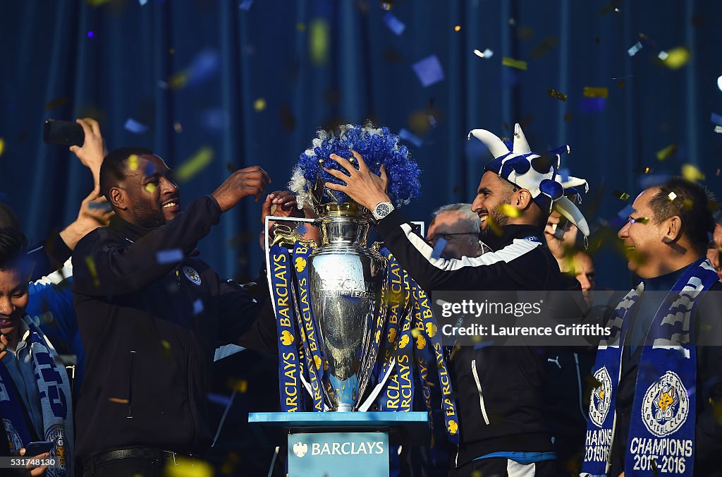 Leicester City Barclays Premier League Winners Bus Parade