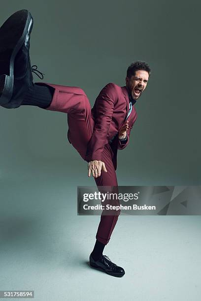 Actor Topher Grace is photographed for FSHN Magazine on January 14, 2016 in West Hollywood, California.