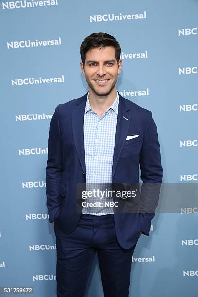 NBCUniversal Upfront in New York City on Monday, May 16, 2016" -- Pictured: David Giuntoli, "Grimm" on NBC --