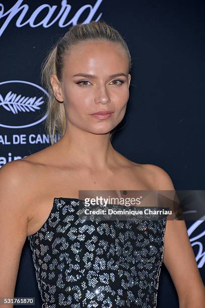 Natasha Poly attends the Chopard Party at Port Canto during the 69th annual Cannes Film Festival on May 16, 2016 in Cannes, France