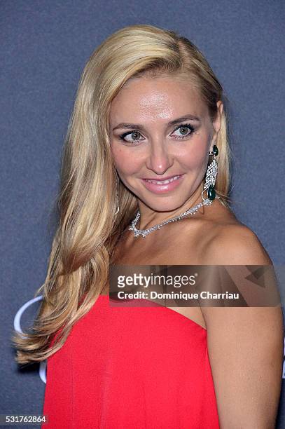 Tatiana Navka attends the Chopard Party at Port Canto during the 69th annual Cannes Film Festival on May 16, 2016 in Cannes, France