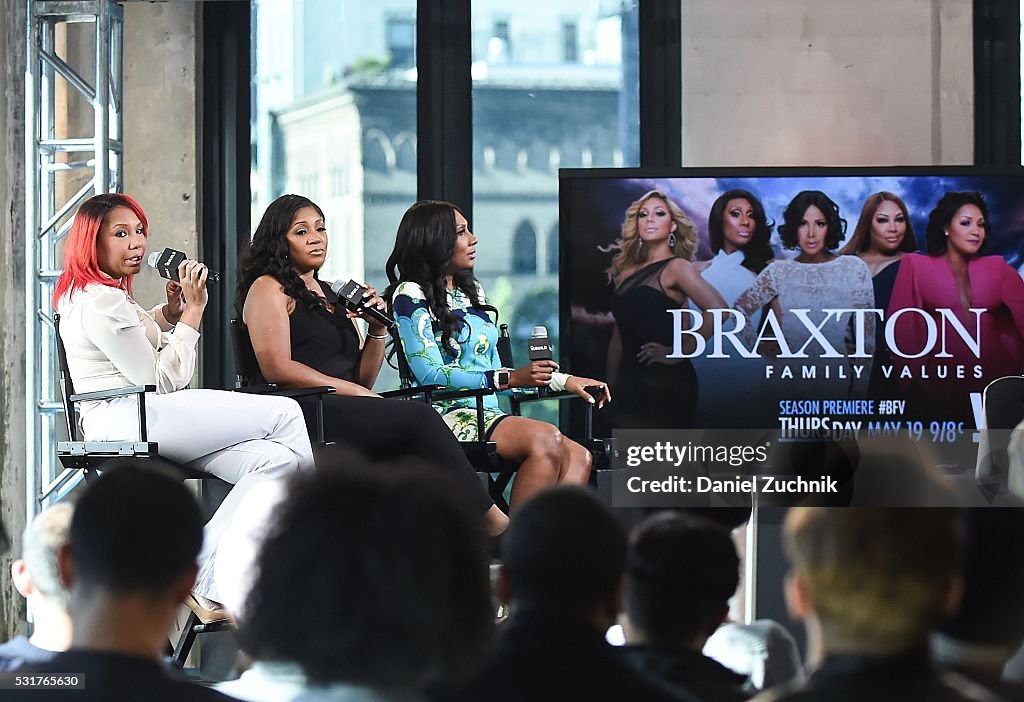 AOL Build Speakers Series Presents - Trina, Towanda And Traci Braxton, "Braxton Family Values"