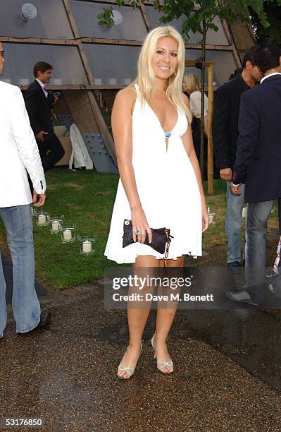 Beverley Bloom attends The Serpentine Gallery Summer Party at the Serpentine Gallery on June 30, 2005 in London, England. The annual party is this...