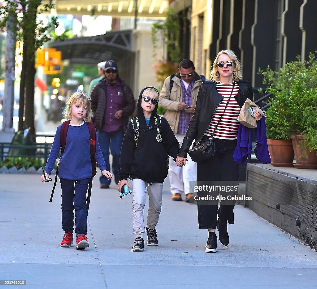 Celebrity Sightings in New York City - May 16, 2016