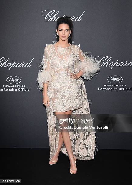 Kendall Jenner attends Chopard Wild Party as part of The 69th Annual Cannes Film Festival at Port Canto on May 16, 2016 in Cannes, France.