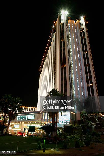 Exterior photo of the Tropicana Resort and Casino June 30, 2005 in Las Vegas, Nevada.