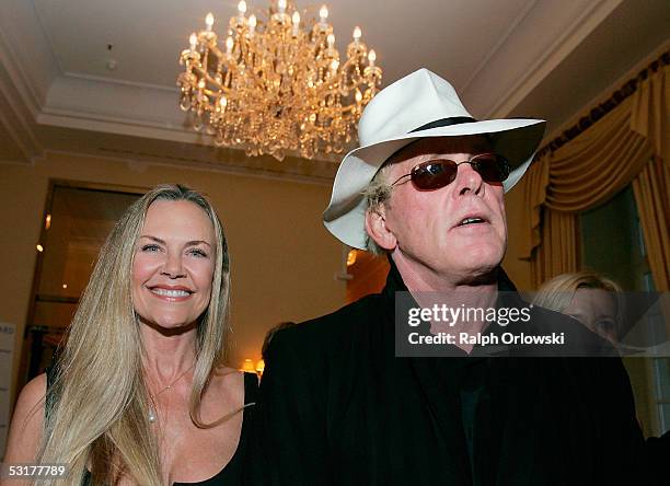 Actor Nick Nolte attends the Grimme Online Award ceremony on June 30, 2005 in Cologne, Germany.