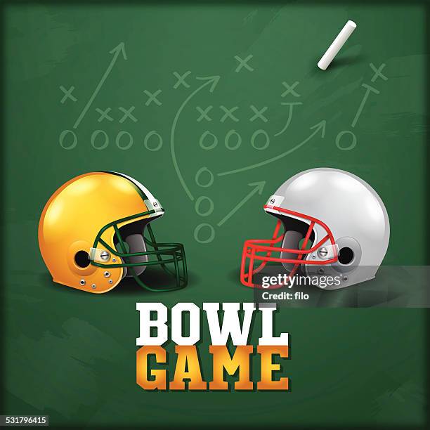 football helmet football play background - amateur stock illustrations