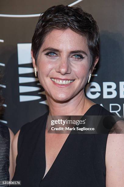 Director Moira Demos attends the 20th Annual Webby Awards at Cipriani Wall Street on May 16, 2016 in New York City.