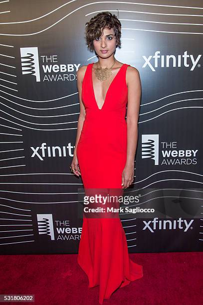 Asher Jay attends the 20th Annual Webby Awards at Cipriani Wall Street on May 16, 2016 in New York City.