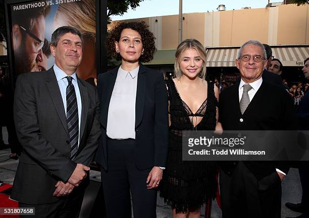 Chairman of Universal Filmed Entertainment Jeff Shell, Chairman of Universal Pictures Donna Langley, actress Chloe Grace Moretz and Vice Chairman of...