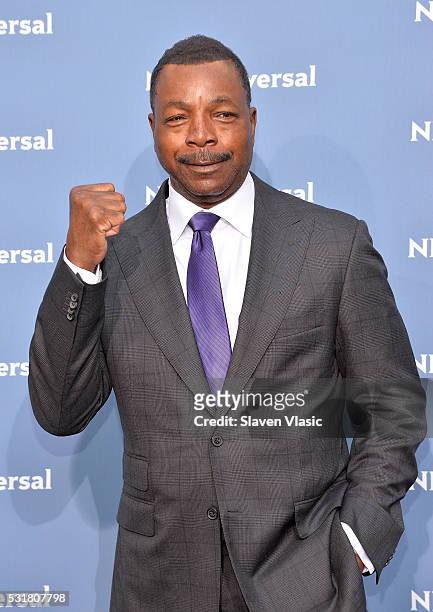 Actor Carl Weathers attends the NBCUniversal 2016 Upfront Presentation on May 16, 2016 in New York, New York.