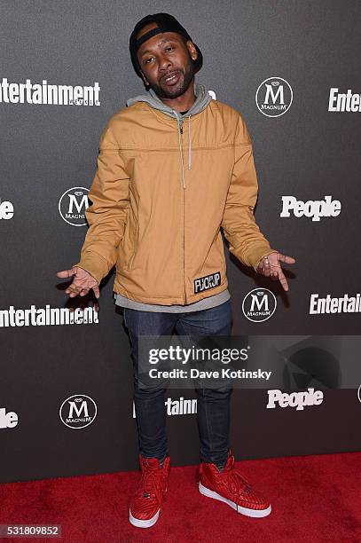 Jordan Rock attends the Entertainment Weekly & People Upfronts party 2016 at Cedar Lake on May 16, 2016 in New York City.