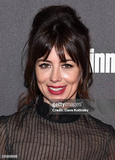 Natasha Leggero attends the Entertainment Weekly & People Upfronts party 2016 at Cedar Lake on May 16, 2016 in New York City.