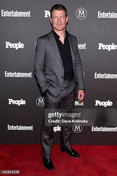 Philip Winchester attends the Entertainment Weekly & People Upfronts party 2016 at Cedar Lake on May 16, 2016 in New York City.