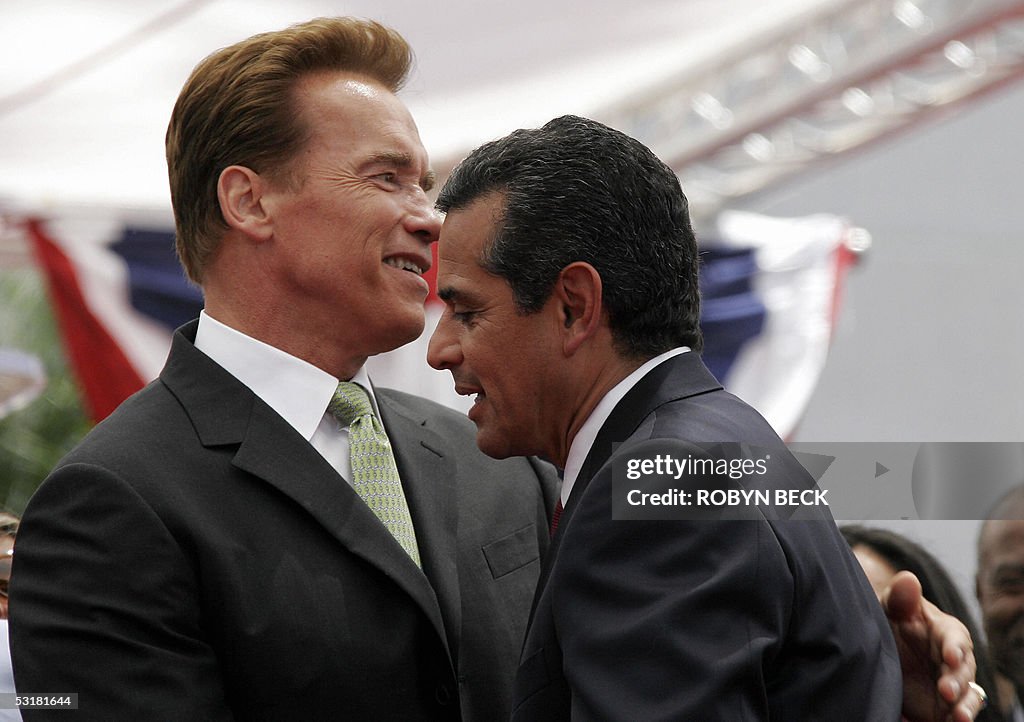 Los Angeles Mayor Antonio Villaraigosa i