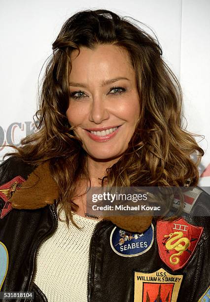 Sky Nellor attends Cockpit USA & Budweiser Private 30th Anniversary Screening Of "Top Gun" at The London Hotel on May 16, 2016 in West Hollywood,...