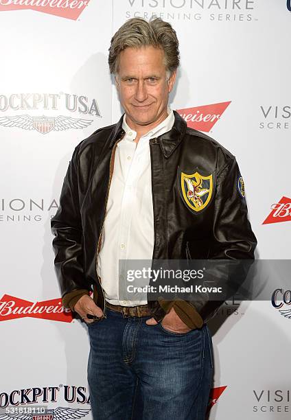 Actor Whip Hubley attends Cockpit USA & Budweiser Private 30th Anniversary Screening Of "Top Gun" at The London Hotel on May 16, 2016 in West...