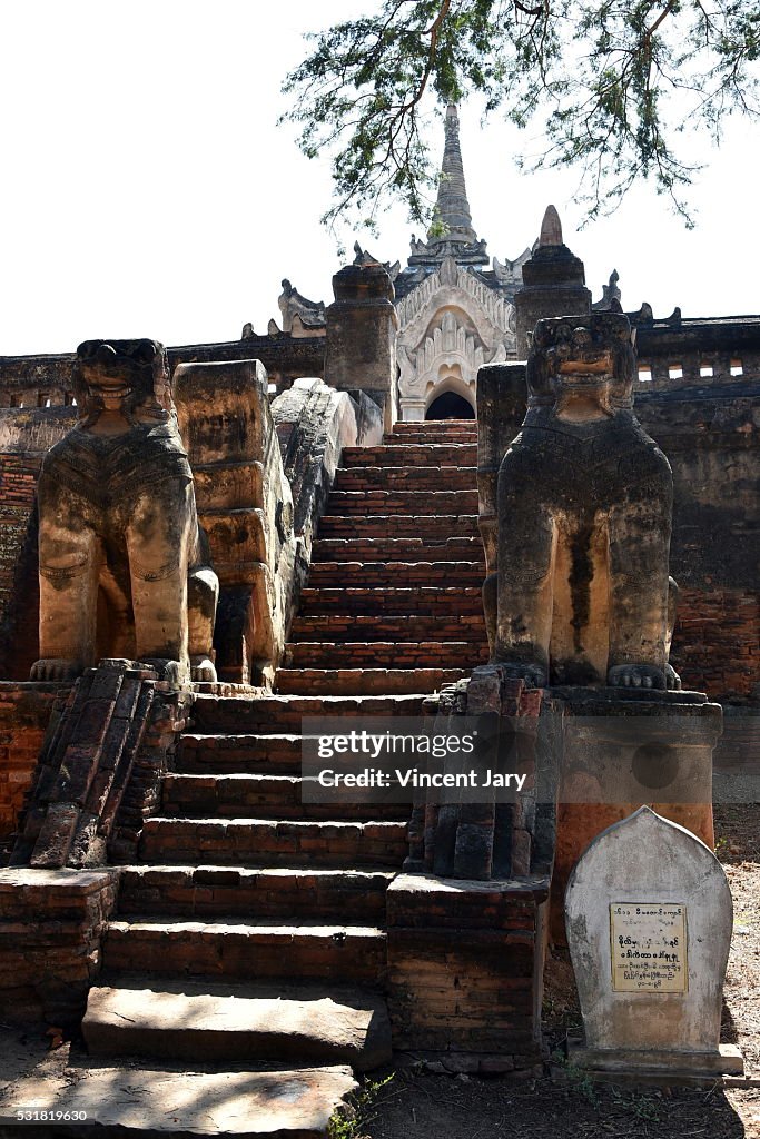 Pagoda in Old Bagan Myanmar