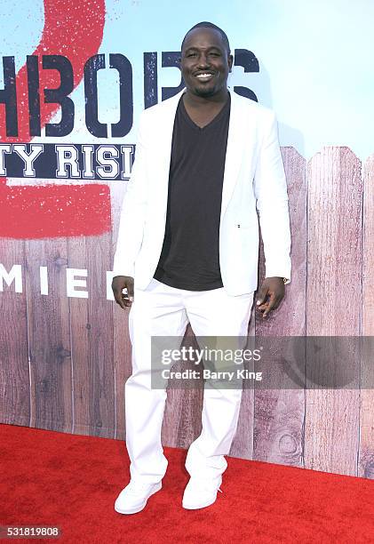 Comedian Hannibal Buress attends the American Premiere of Universal Pictures' 'Neighbors 2: Sorority Rising' at Regency Village Theatre on May 16,...