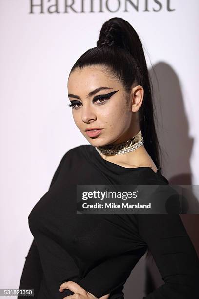 Charli XCX attends The Harmonist Cocktail Party during The 69th Annual Cannes Film Festival at Plage du Grand Hyatt on May 16, 2016 in Cannes.