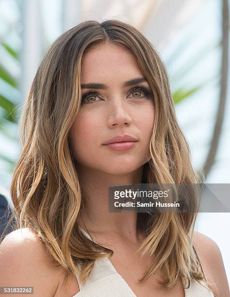 Ana de Armas attends the "Hands Of Stone" Photocall at the annual 69th Cannes Film Festival at Palais des Festivals on May 16, 2016 in Cannes, France.