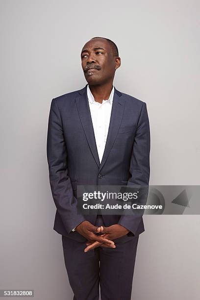 Film director Mahamat-Saleh Haroun is photographed on May 16, 2016 in Cannes, France.