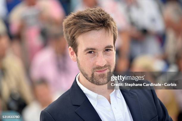 Actor Gregoire Leprince-Ringuet attends the "La Foret De Quinconces" photocall during the 69th Annual Cannes Film Festival at the Palais des...