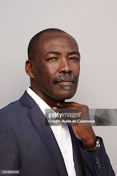 Film director Mahamat-Saleh Haroun is photographed on May 16, 2016 in Cannes, France.