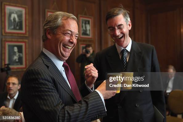 Jacob Rees-Mogg And Nigel Farage Speak Out Against The European Arrest Warrant Jacob Rees-Mogg And Nigel Farage Speak Out Against The European Arrest Warrant