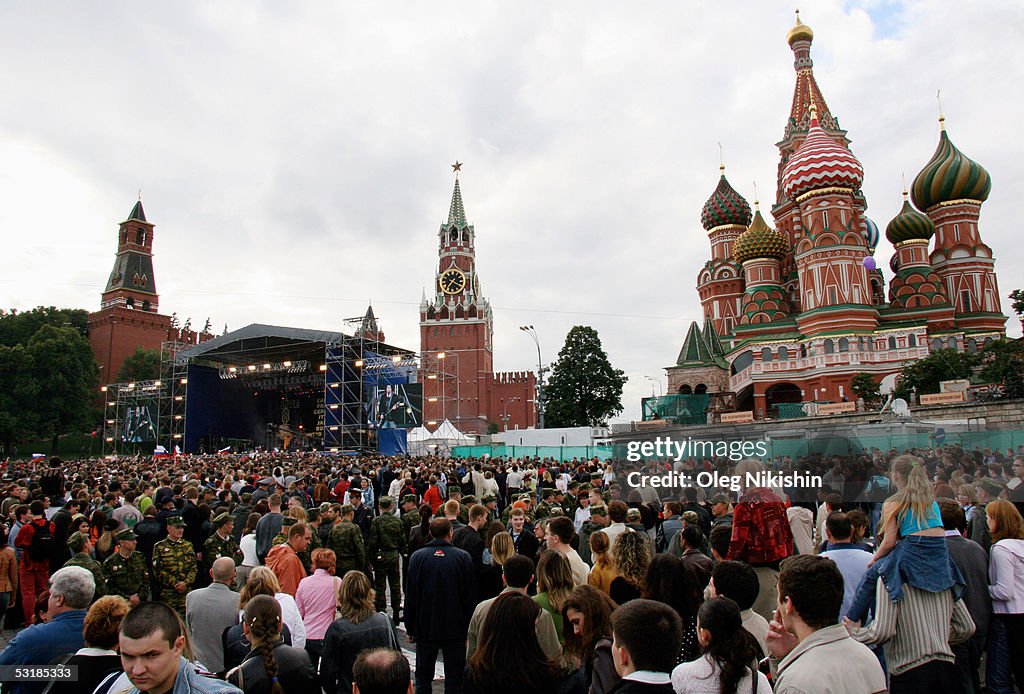 Live 8 Russia - Stage