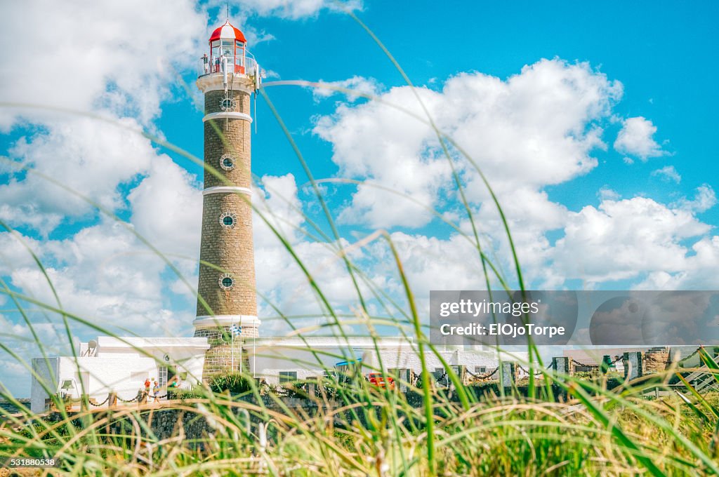 Lighthouse in José Ignacio beach, Punta del Este, Uruguay