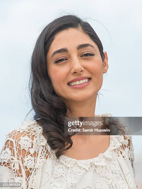 Golshifteh Farahani attends the "Paterson" Photocall at the annual 69th Cannes Film Festival at Palais des Festivals on May 16, 2016 in Cannes,...