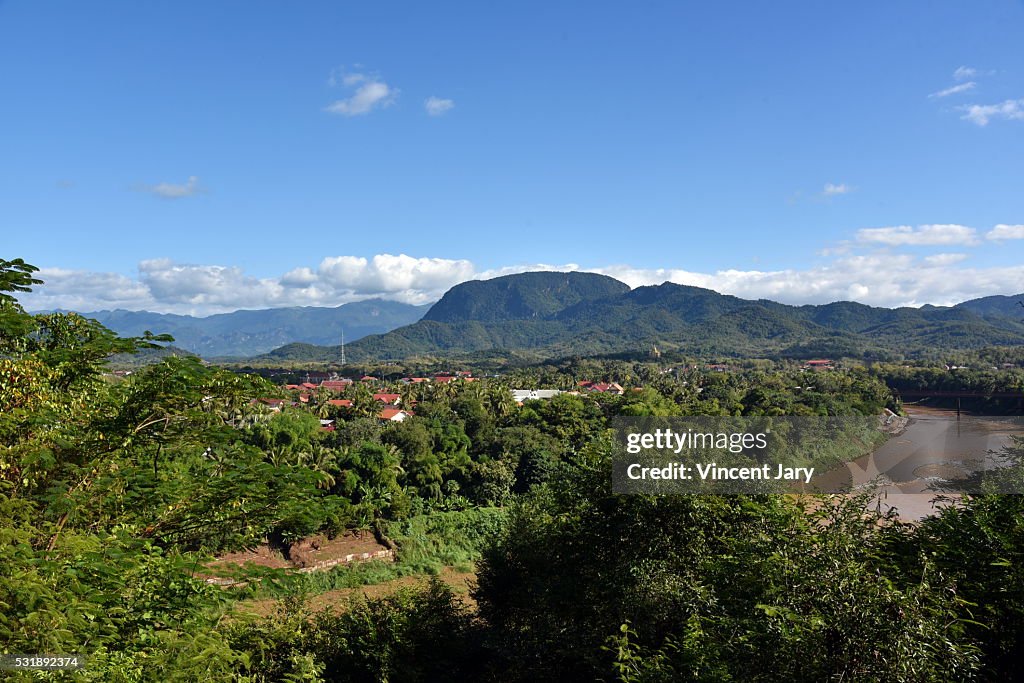 Landscape of Luang Prabang Laos
