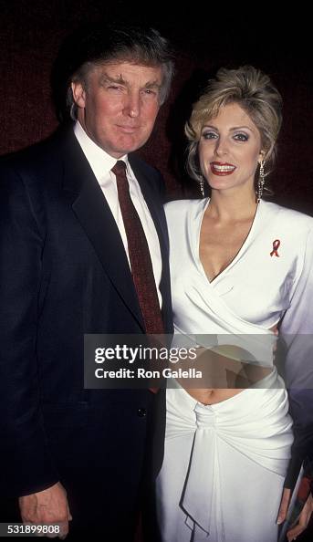 Bonnet Trump Donald Trump and Marla Maples attend Eighth Annual Easter Bonnet ...