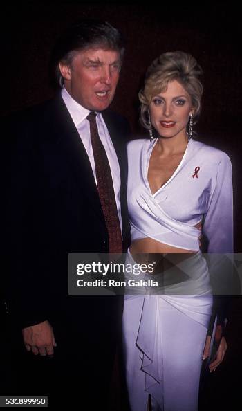 Bonnet Trump Donald Trump and Marla Maples attend Eighth Annual Easter Bonnet ...