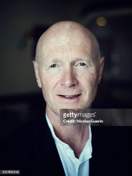 Scenarist Paul Laverty is photographed for Self Assignment on May 14, 2016 in Cannes, France.