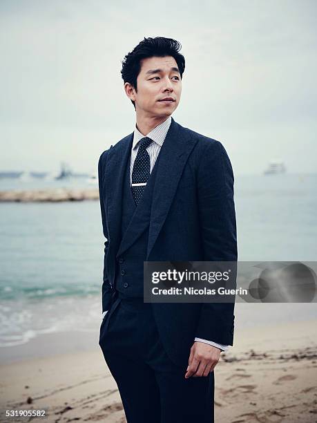 Actor Gong Yoo is photographed for Self Assignment on May 14, 2016 in Cannes, France.